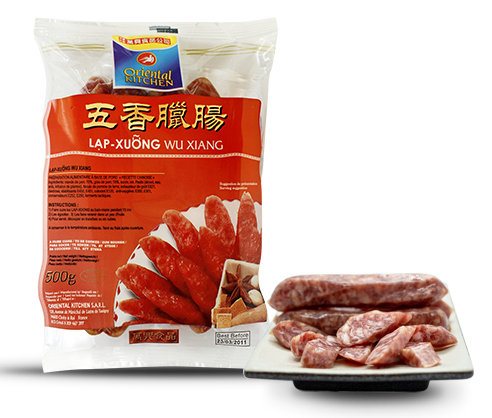 saucisse porc 5epices wuxiang chinoise