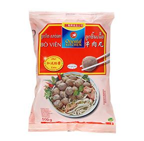 Vietnamese Bò Viên Beef Meatball