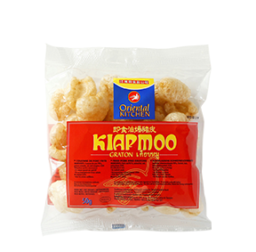 thai fried pork rind kiapmoo