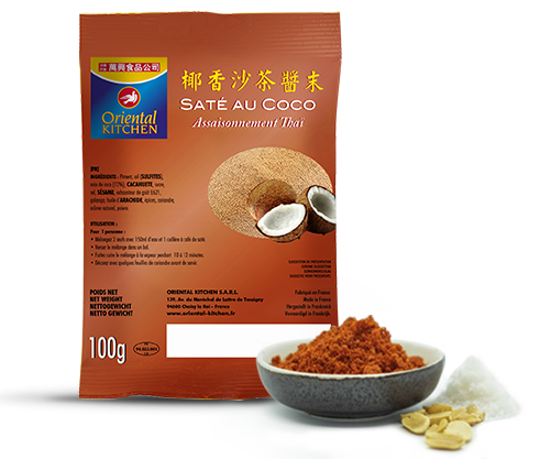 spices sate stay with coconut